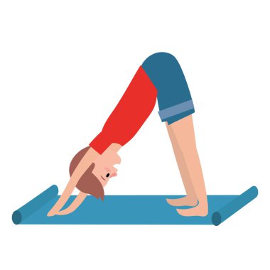 Uygun adam pratik Yoga