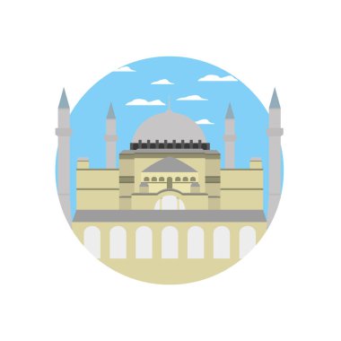 Taj mahal Hindistan ve güzel manzara