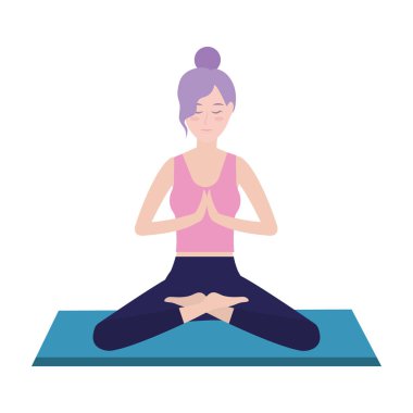 kadın ve yoga