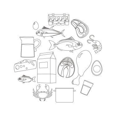 Sağlıklı gıda bileşenleri kümesi