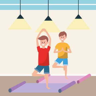 pratik Yoga erkekler uygun
