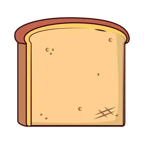 Bäckerei Lebensmittel Cartoon — Stockvektor
