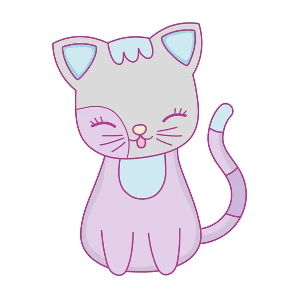 Kitty Kat cartoon — Stockvector