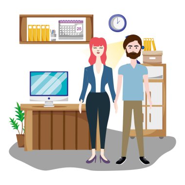 İş arkadaşınızın ofisi