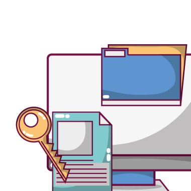 teknoloji bilgi işlem çizgi film