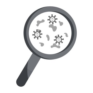 İzole virusand lupe Tasarla