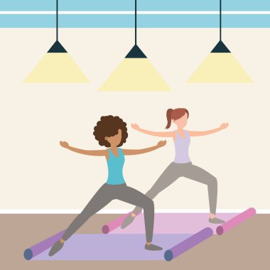 kadın ve yoga