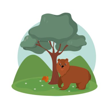 Tatlı ayı çizgi filmi.