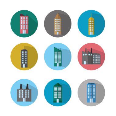 Kentsel binalar koleksiyonu