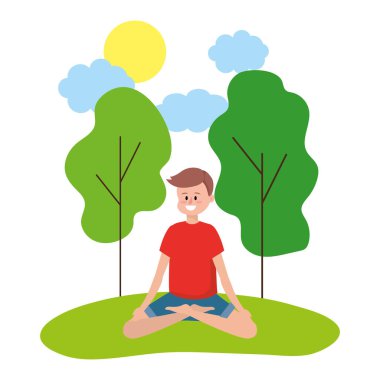 Uygun adam pratik Yoga