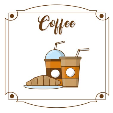 Kahve zamanı konsepti