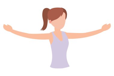 kadın ve yoga