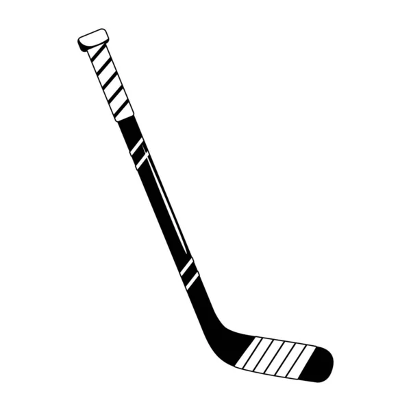 Dessin animé de hockey sur glace — Image vectorielle