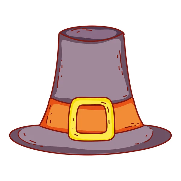 図面ヴィンテージの帽子 — ストックベクタ