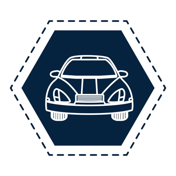 Signe de voiture Autonomus — Image vectorielle