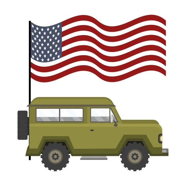 Progettazione di auto militari — Vettoriale Stock
