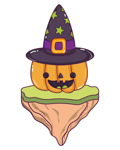 Halloween festival dessins animés — Image vectorielle