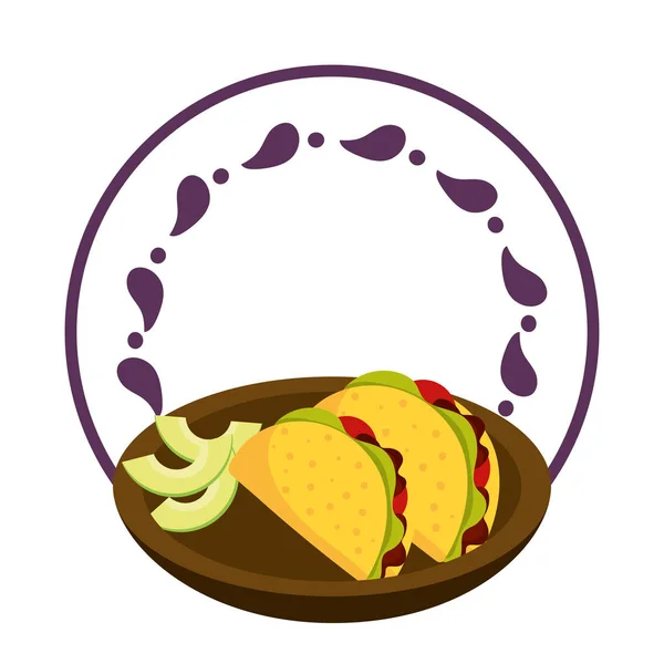 Gastronomía mexicana — Vector de stock