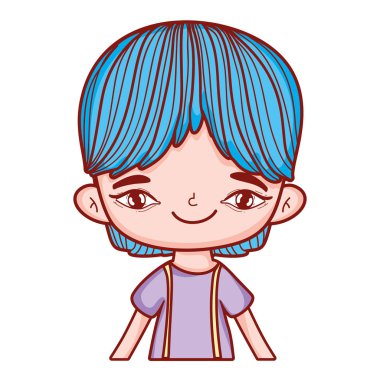 Küçük çocuk şirin çizim