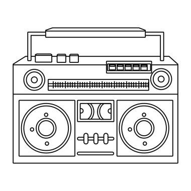 müzik aleti çizgi film