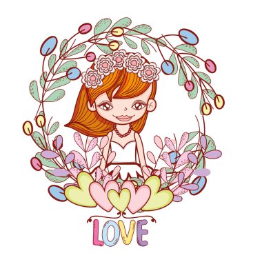 Gelin şirin çizimler karikatür