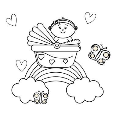 Bebek duş çizgi film