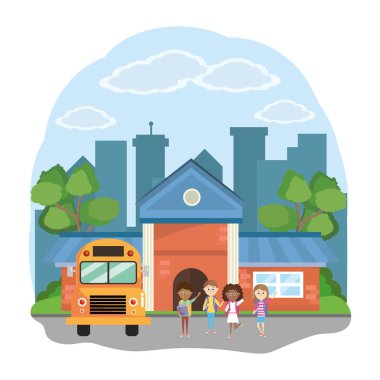 İlköğretim Okulu çizgi film