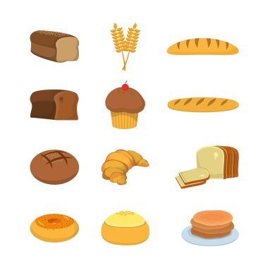 fırın ürünleri kümesi