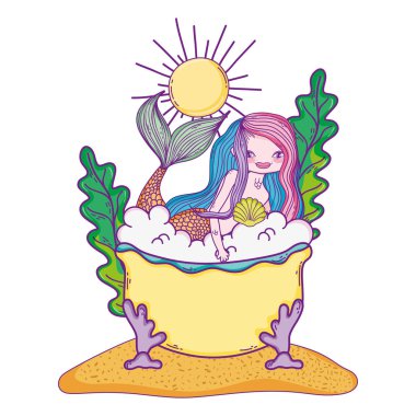 Deniz kızı fantezi çizgi film