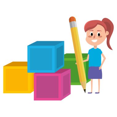 İlköğretim Okulu çizgi film