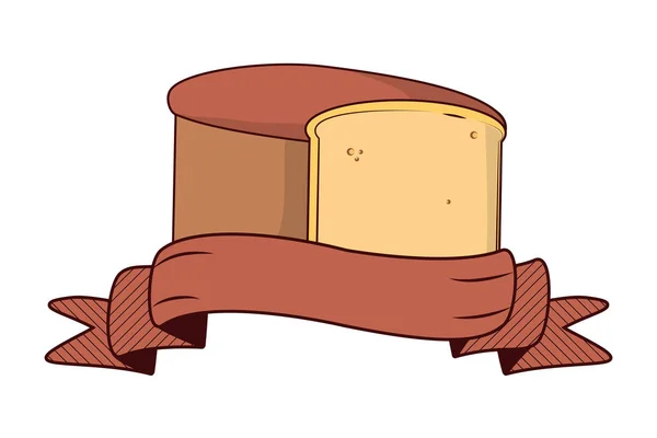 Cartoon potravin pekárna — Stockový vektor