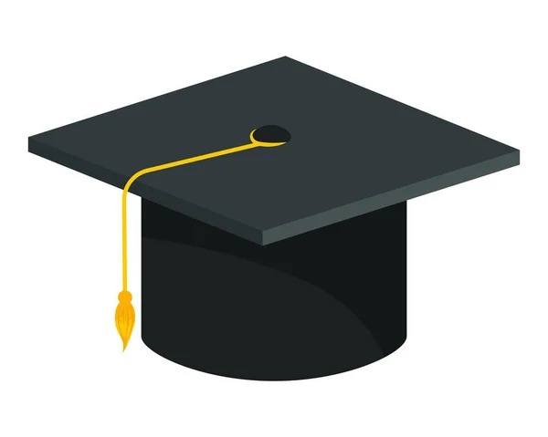 Καπάκι αποφοίτηση του σχολείου — Διανυσματικό Αρχείο