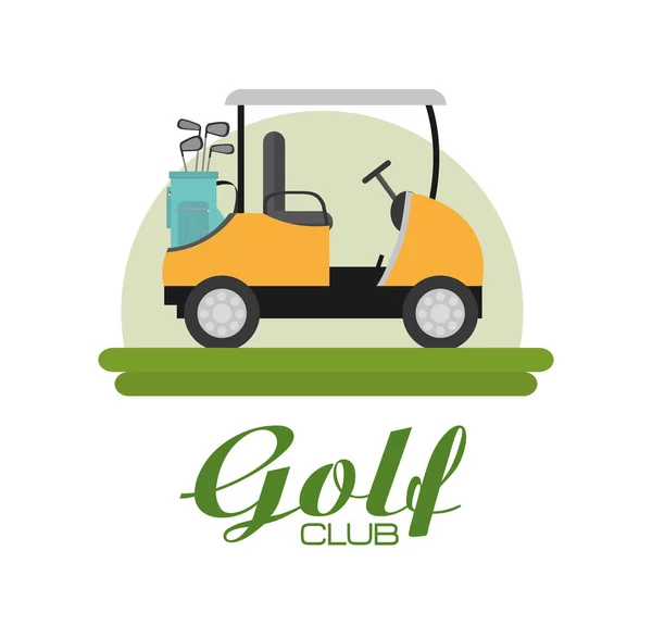 Club de golf sport — Image vectorielle