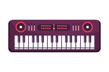 klavye izole simgesini