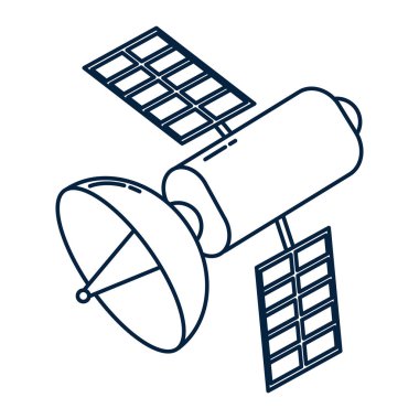 Uydu teknolojisi çizgi film