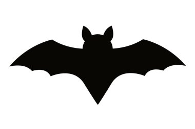 Yarasa siluet simge