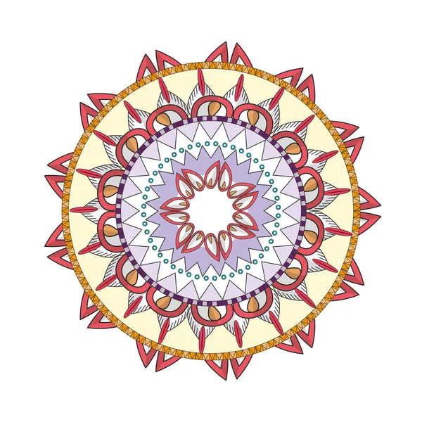 Mandala Art Design — Stockvektor