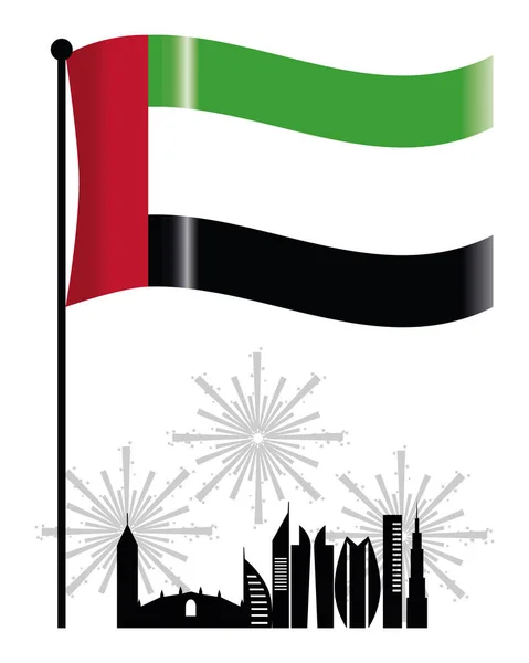 United arab emirates — Stock Vector