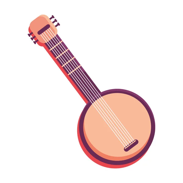 Muziek instrument cartoon — Stockvector