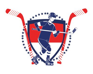 oyuncu hokey amblemi