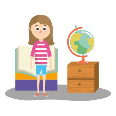 İlköğretim Okulu çizgi film