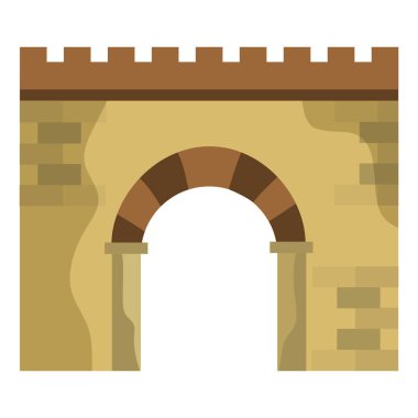 duvar giriş tuğla antik