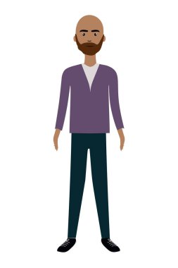 genç işadamı izole