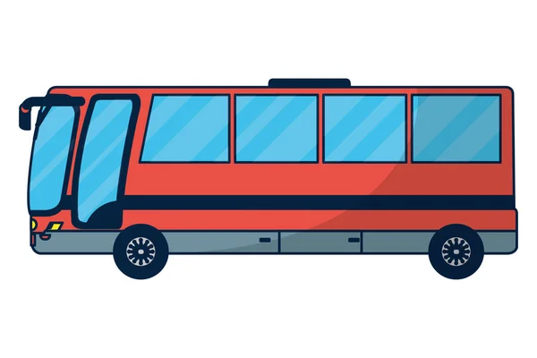 Public bus vehicle — Stock Vector