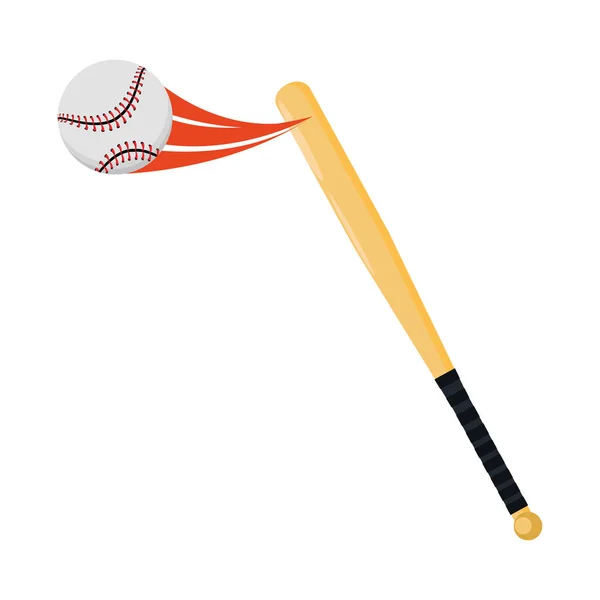 Desenhos animados de equipamento de beisebol — Vetor de Stock