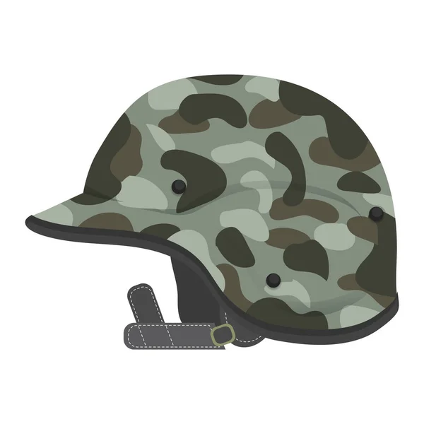 Conception de casque militaire — Image vectorielle