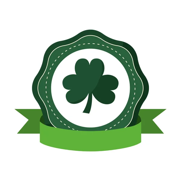 St patricks day clover design — Stock Vector