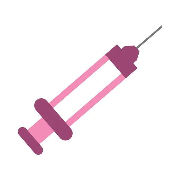 Símbolo aguja rosa — Vector de stock