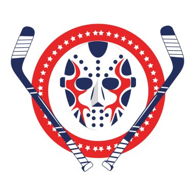 buz hokeyi öğelerin çizgi film