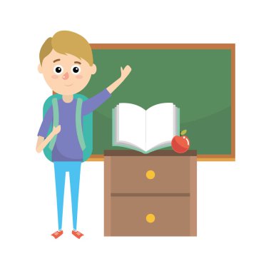 İlköğretim Okulu çizgi film